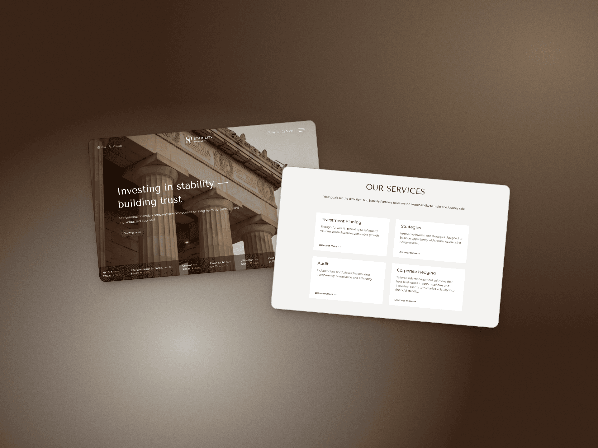 Stability Partners — Financial Platform